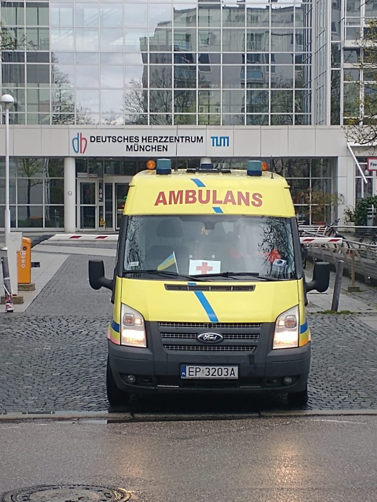 Transport Sanitarny z Polski do Niemiec, Monachium | MoniMed